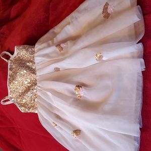 Dress-Beautiful, sheer, layered skirt